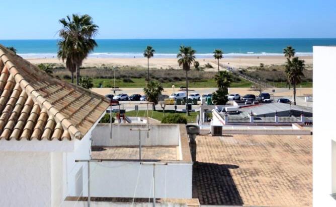 科尼尔-德拉弗龙特拉Conil A Pie De Playa Con Amplias Vistas Al Mar公寓 外观 照片